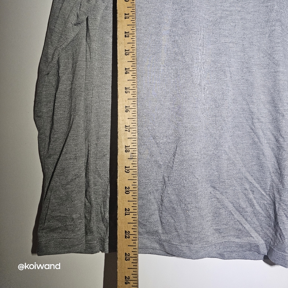 32° Degrees Women's Heat, 2 Pack Long Sleeve White/Gray - Picture 3 of 10